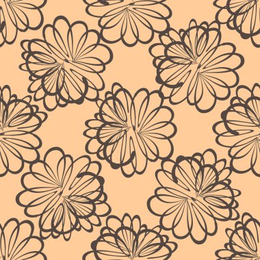 sorunsuz retro arka plan vektör desen bırakır