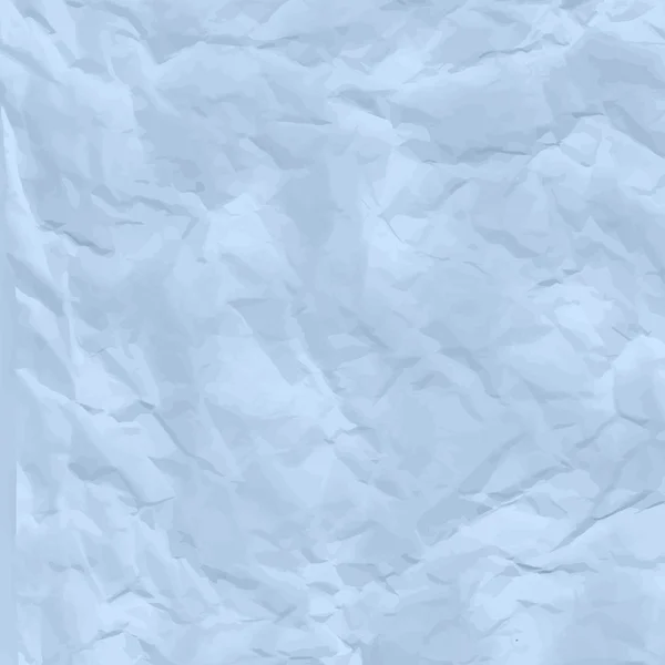 Tekstury biały zmięty papier pełny rama — Wektor stockowy