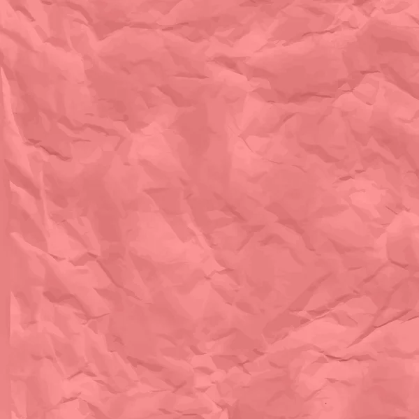 Texture du papier froissé blanc plein cadre — Image vectorielle