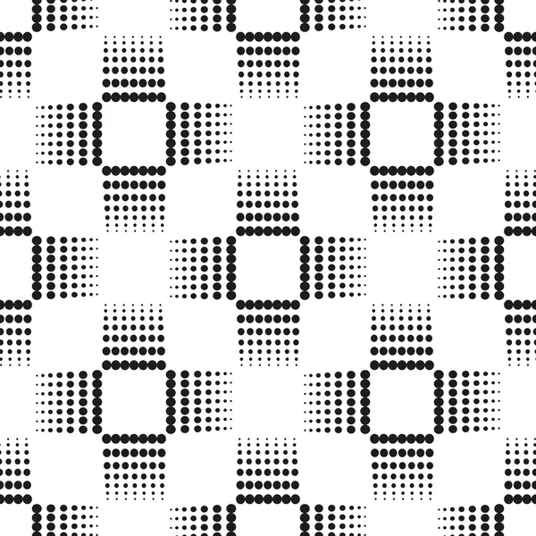 Seamless geometrical pattern with Rhombus of circles. Vector illustration. — Stock Vector