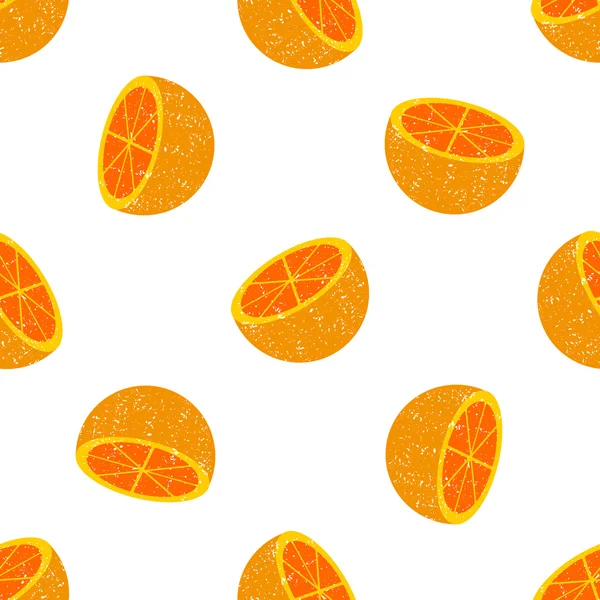 Fundo de muitas fatias de laranja ricos um no outro — Vetor de Stock