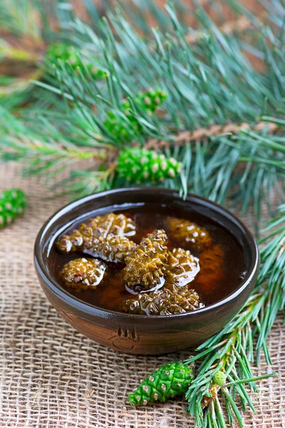 Confiture de cônes de pin Images De Stock Libres De Droits