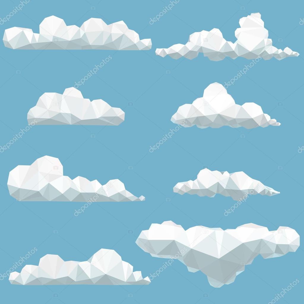 polygonal clouds