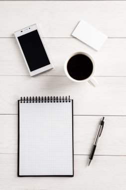 ofis masa üstü görünümü