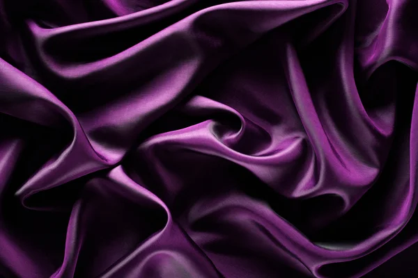 Texture astratta del tessuto ondulato o sfondo in colore viola — Foto Stock