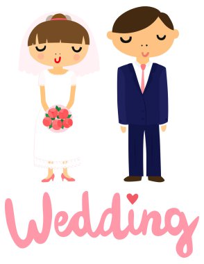 Mutlu çift Getting evli