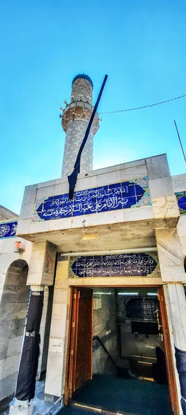 Zdjęcie Dla Meczetu Pratha Bagdadzie Iraku Jeden Najstarszych Meczetów Islamie — Zdjęcie stockowe