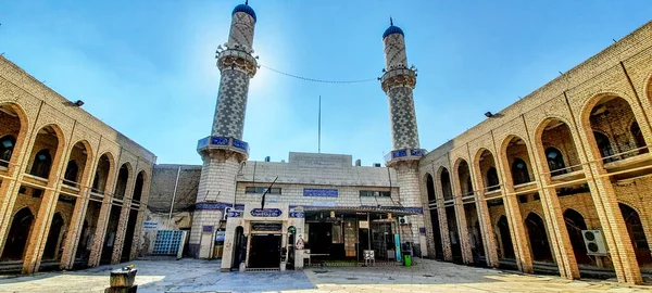 Foto Para Pratha Mesquita Cidade Bagdá Iraque Uma Das Mesquitas — Fotografia de Stock