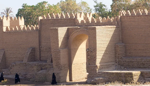 La antigua ciudad de Babilonia — Foto de Stock