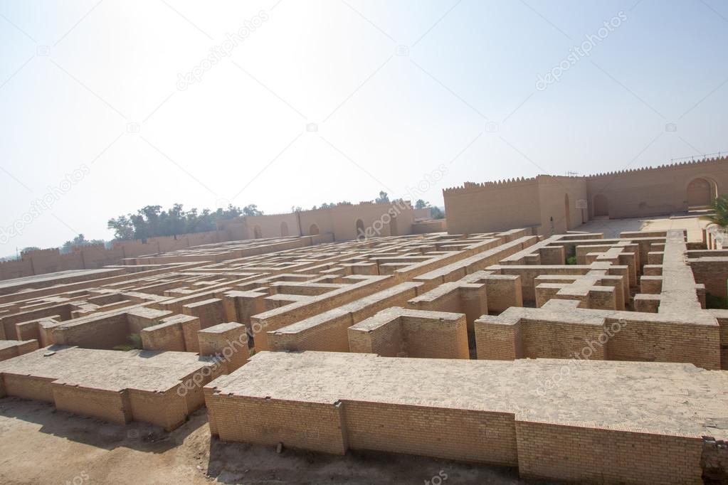 The ancient city of Babylon