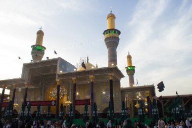 The shrine of Imam Moussa al Kadhim clipart