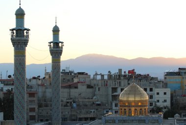 Sayeda zeinab tapınak Suriye
