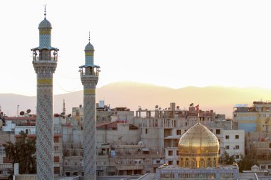 Sayeda zeinab tapınak Suriye