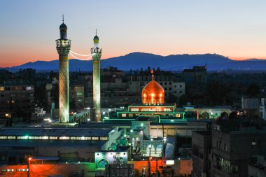 Sayeda zeinab tapınak Suriye