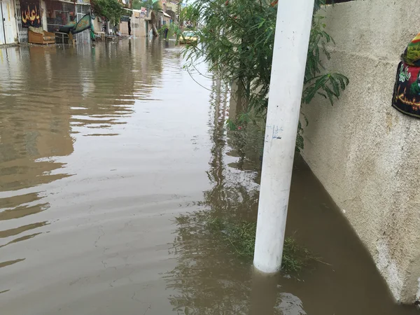 Powódź w Bagdadzie — Zdjęcie stockowe