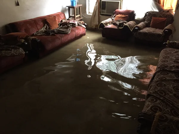 Наводнение в Багдаде — стоковое фото