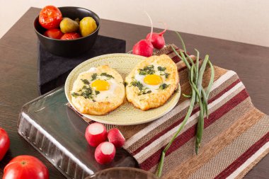 Masada sebzeli Khachapuri, Gürcistan mutfağı