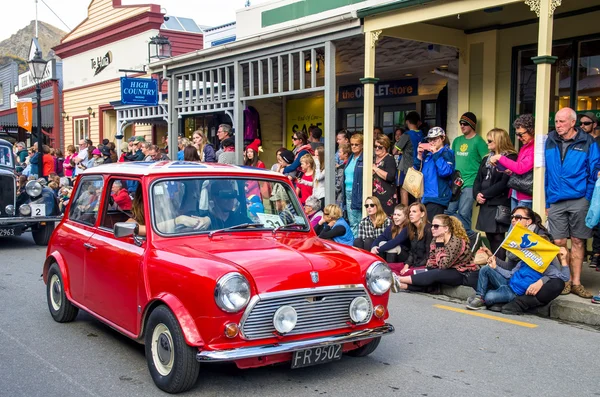 Arrowtown höstfestival på Buckingham Street, Nya Zeeland. — Stockfoto