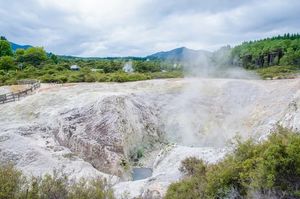 WAI-O-Tapu θερμική Wonderland που βρίσκεται σε Rotorua, Νέα Ζηλανδία. — Φωτογραφία Αρχείου