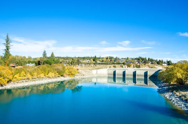 Lake Tekapo in Nieuw-Zeeland — Stockfoto