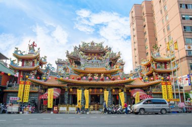 Songshan Ciyou Temple in Taiwan clipart