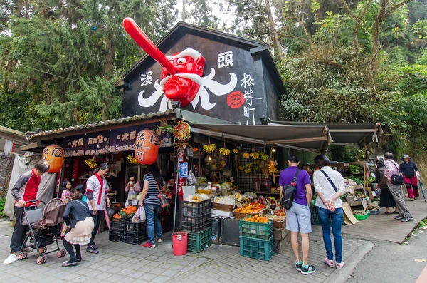 台湾溪头怪物村 — 图库照片