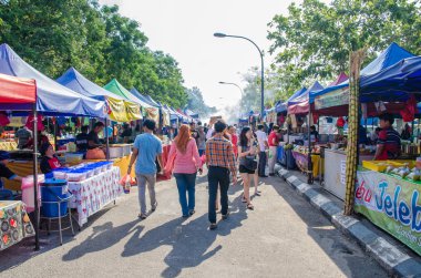 Kuala Lumpur, Malezya 'daki Ramazan Pazarı