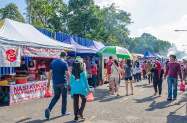 Kuala Lumpur, Malezya 'daki Ramazan Pazarı