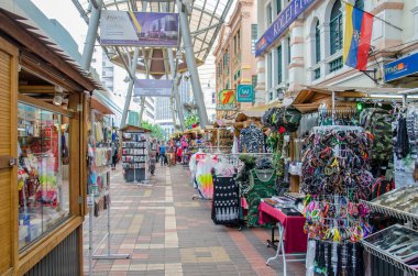 Kasturi yürüme ile birlikte Merkezi Pazar, Kuala Lumpur
