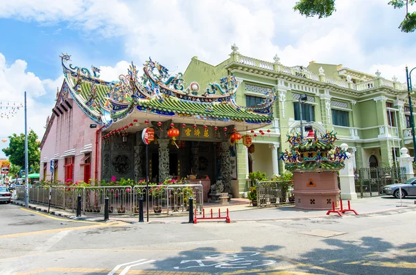 Yap Kongsi Temple which is located in Armenian Street, within the George Town Heritage Enclave and the core zone of the George Town UNESCO World Heritage Site. — Stock Photo, Image