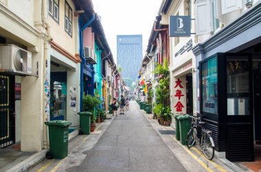 Haji Lane in Singapore clipart