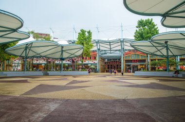 Singapore - September 15,2015 : Resort World Sentosa is Asia ultimate destination resort, which is located on Singapore resort island of Sentosa.