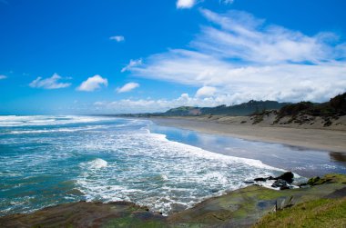 Muriwai Beach Muriwai Bölge Parkı'nda yer almaktadır