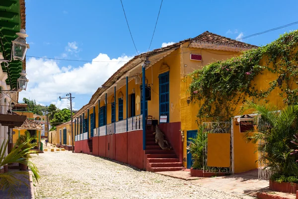 Kuba Trinidad architektura pohledy z historických budov 13 — Stock fotografie
