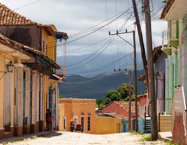 Kuba Trinidad architektura pohledy z historických staveb 15 — Stock fotografie