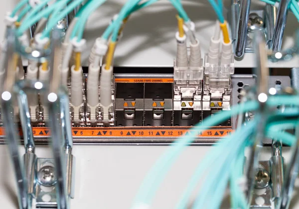 Bu fiber optik bağlantı ile sunucu bıçak