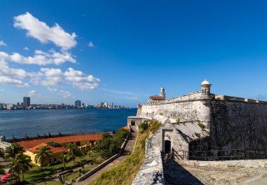 Kale el Morro Havana Küba ve artalanları Havana manzarası