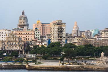 Havana Küba'da capitol görünümünü