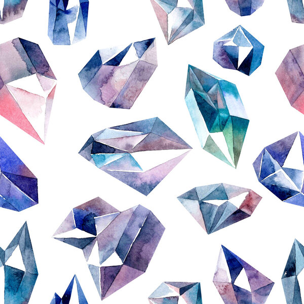 Diamonds seamless pattern