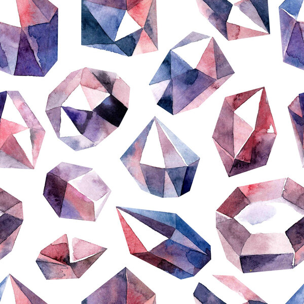 Diamonds seamless pattern