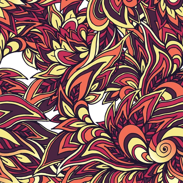 Motif floral sans couture — Image vectorielle