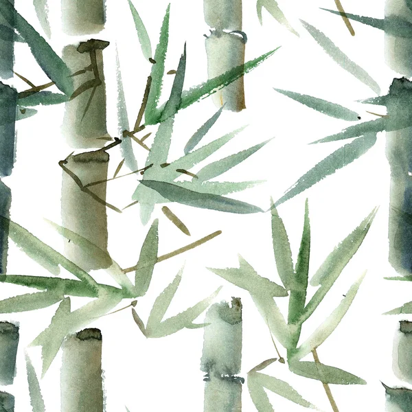Bambu suluboya resim