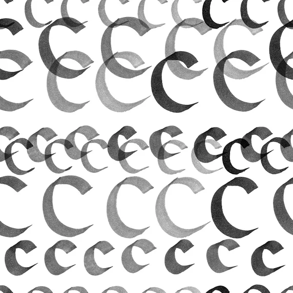 Letter c pattern — Stock Photo, Image