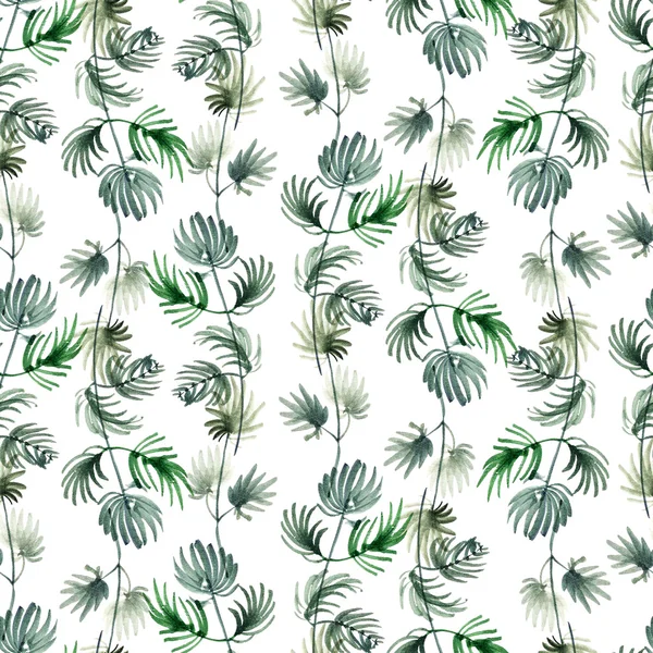 Leafy seamless pattern — Stock Photo, Image