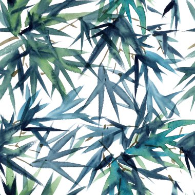 Ağaç yaprakları desen