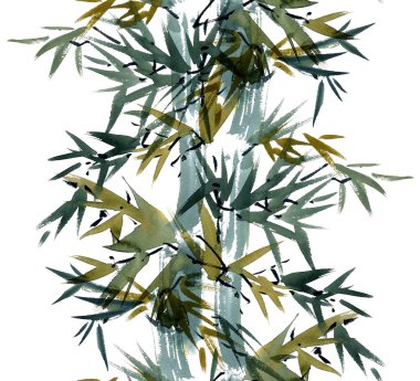 Ağaç yaprakları desen