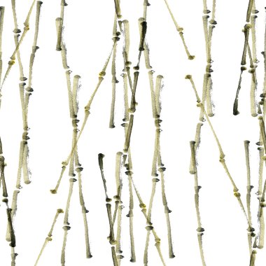 Soyut bambu seamless modeli