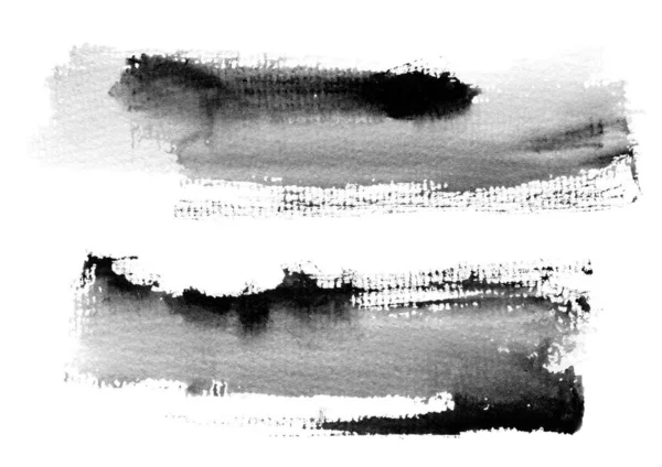 Cursos Aquarela Abstratos Com Textura Grunge — Fotografia de Stock