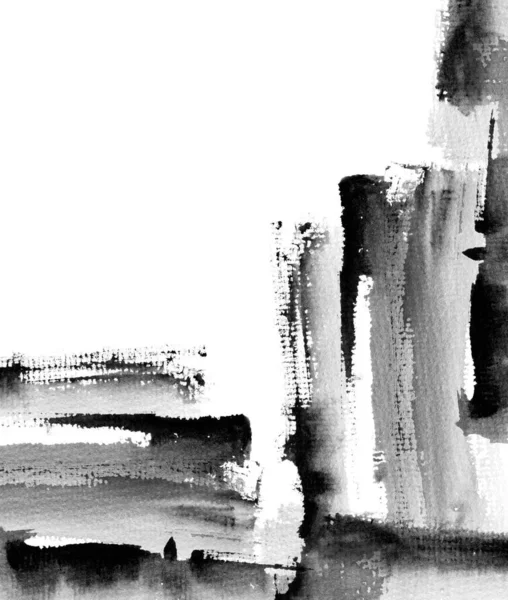 Abstrakt Akvarell Stroke Grunge Konsistens Bakgrund — Stockfoto
