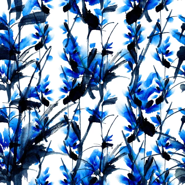 Suluboya çiçek illüstrasyonu — Stok fotoğraf